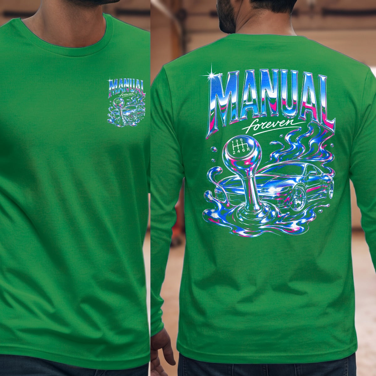 Irish Green | Front & Back