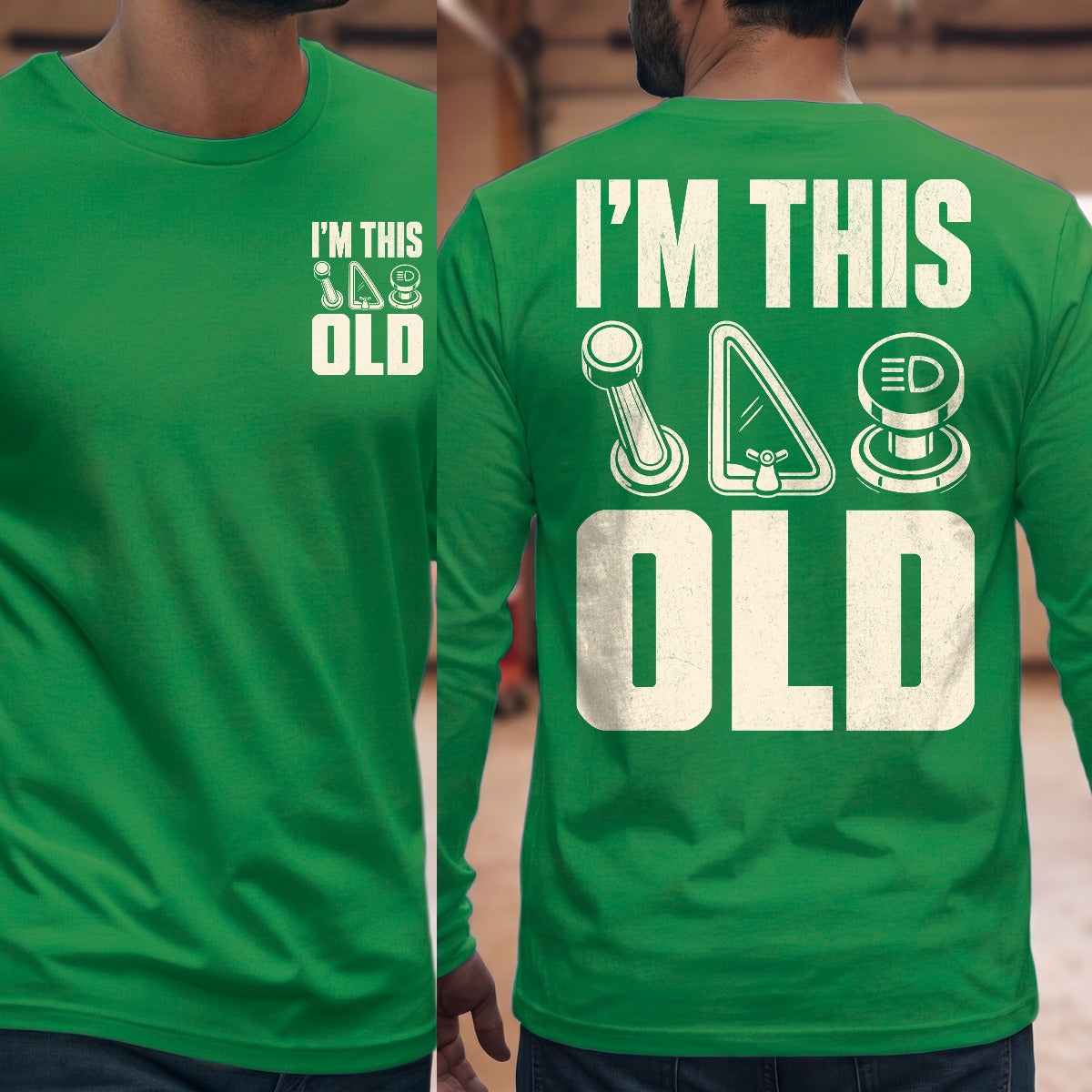 Irish Green | Front & Back