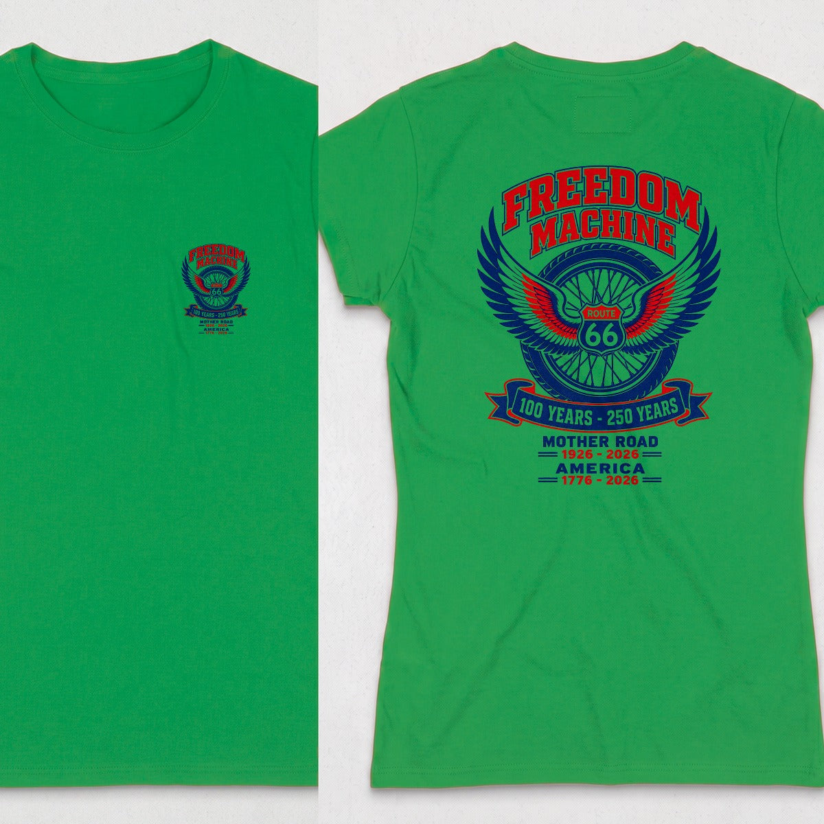 Irish Green | Front & Back
