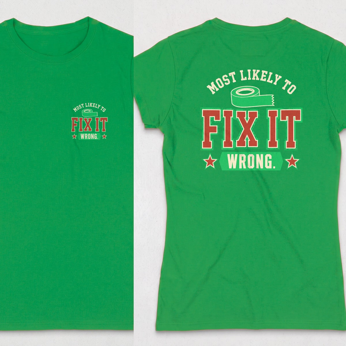 Irish Green | Front & Back