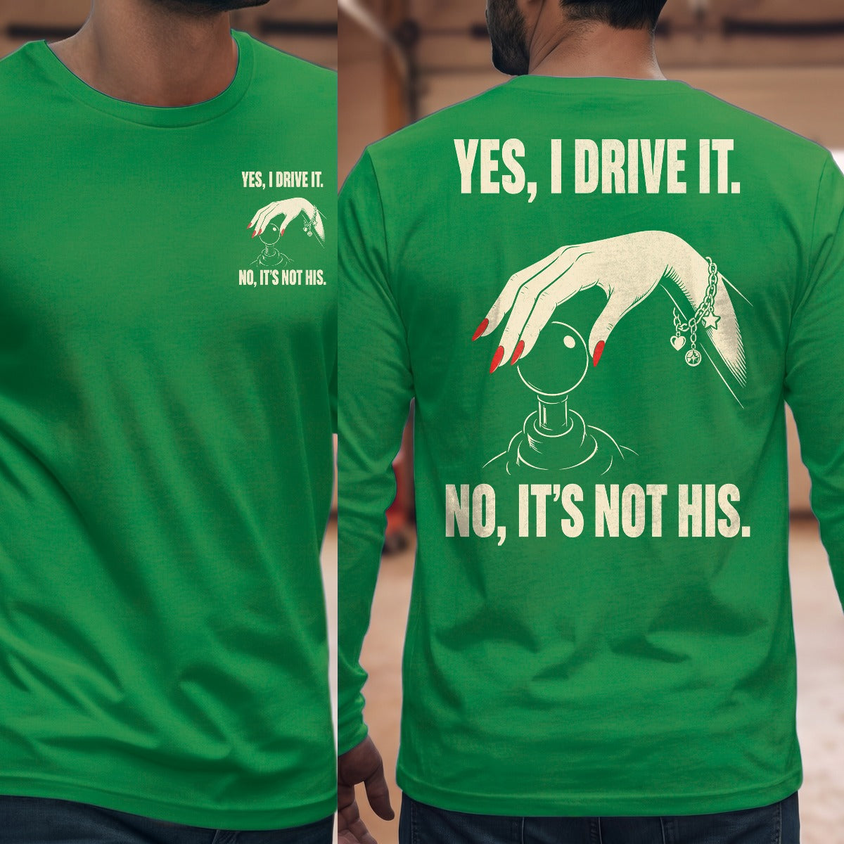 Irish Green | Front & Back