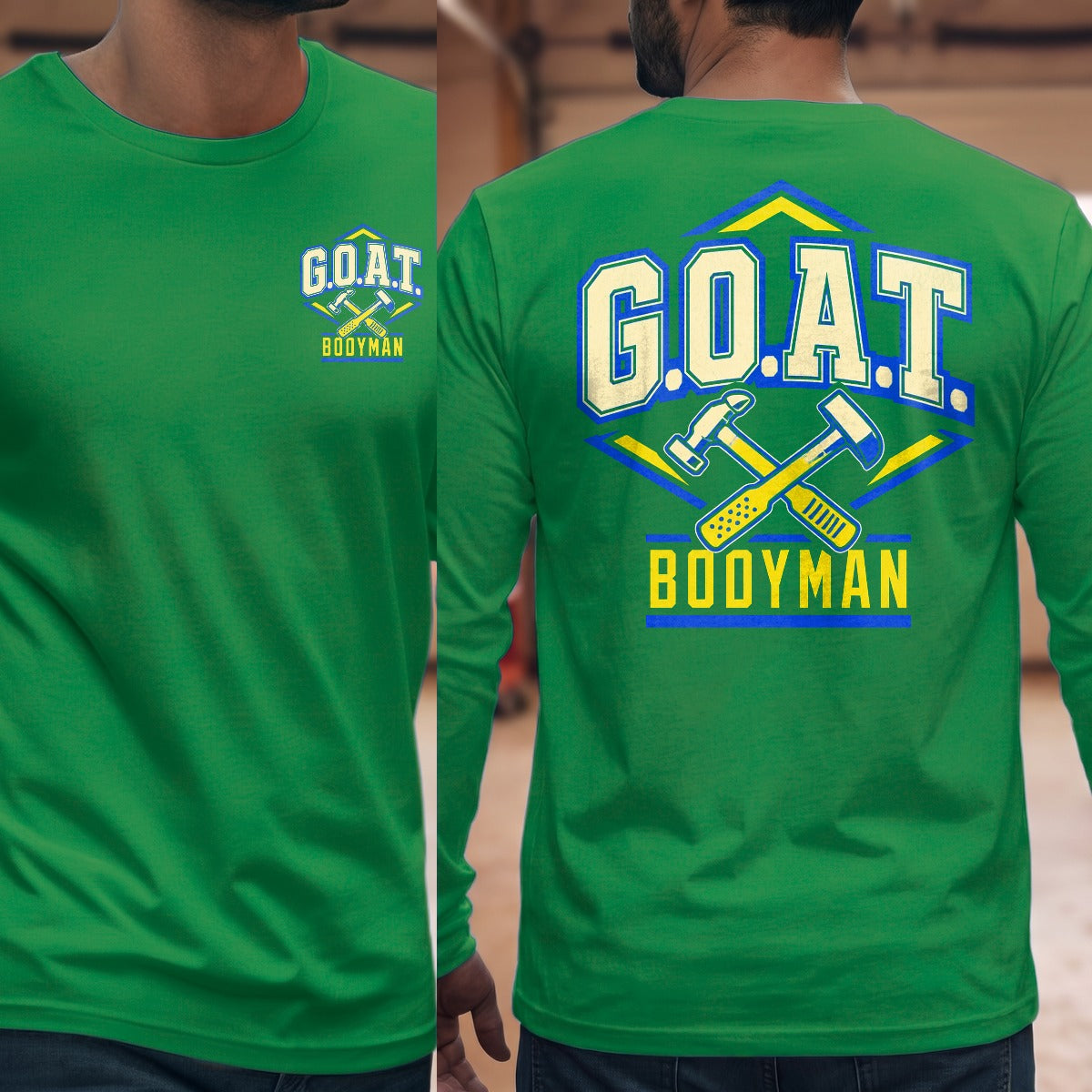 Irish Green | Front & Back