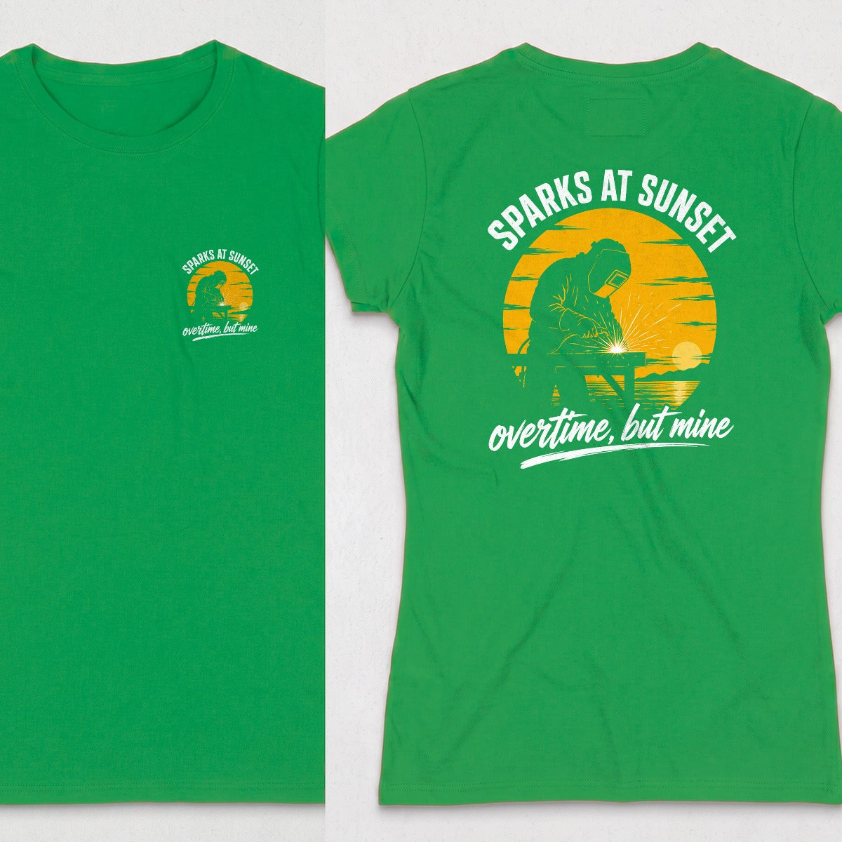 Irish Green | Front & Back