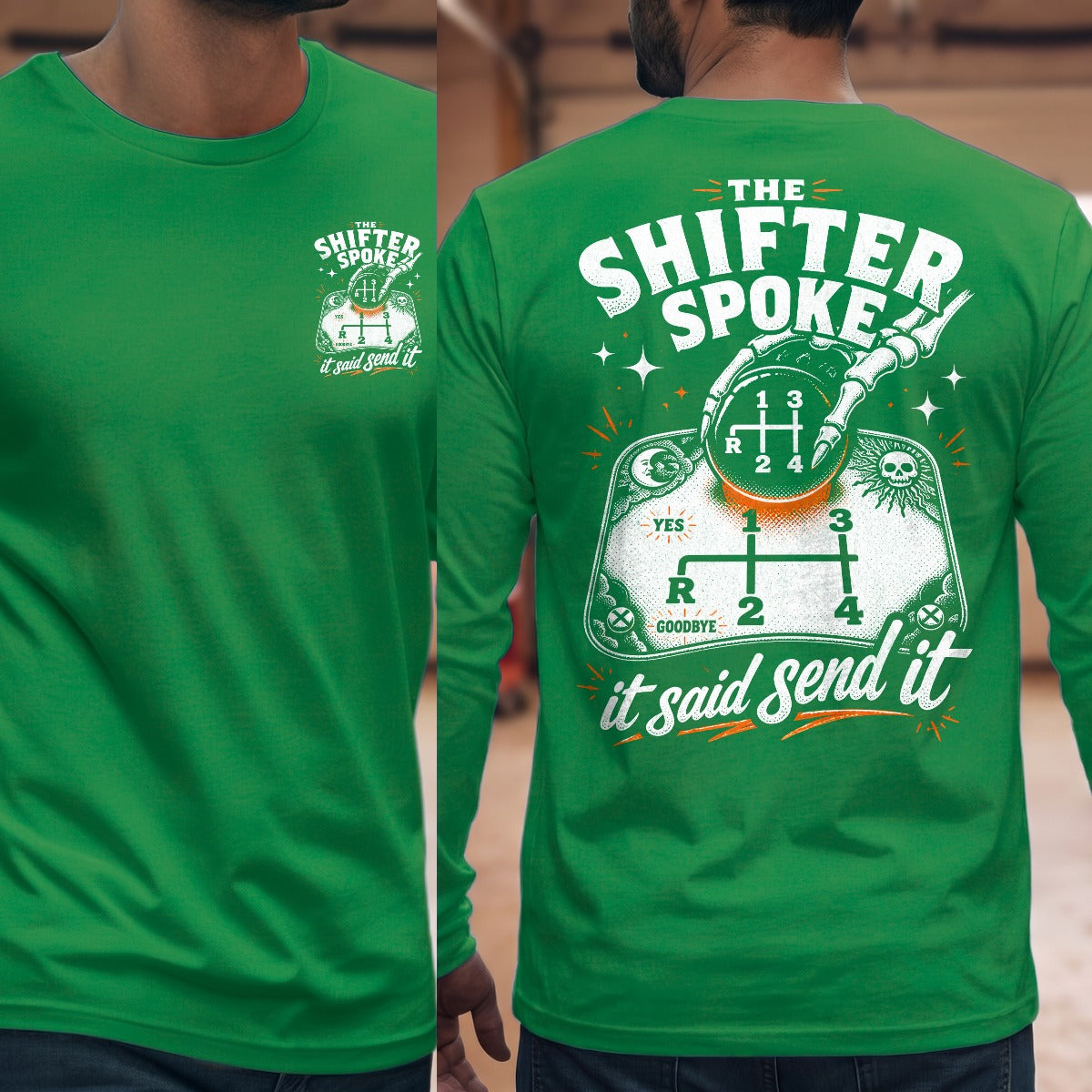 Irish Green | Front & Back