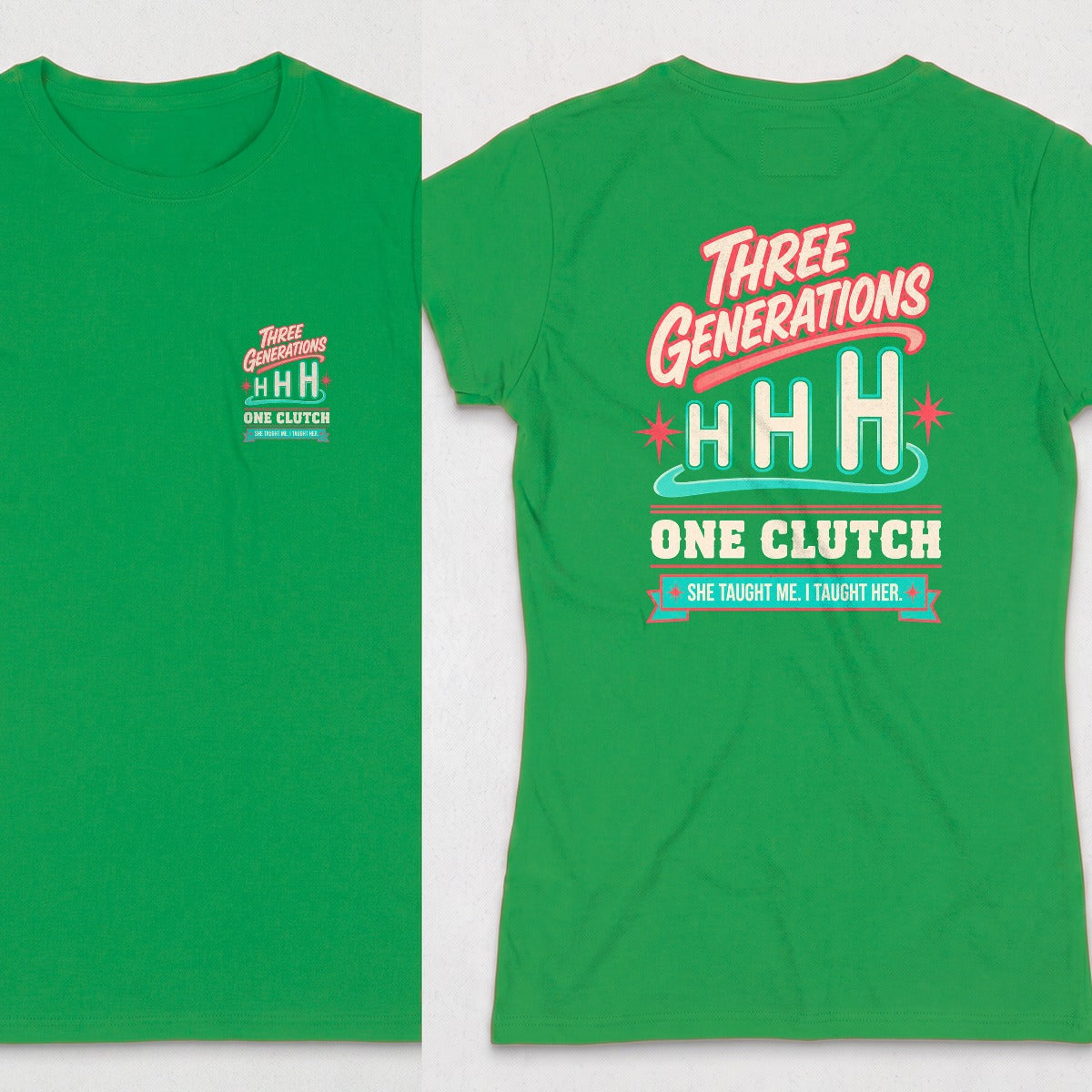 Irish Green | Front & Back