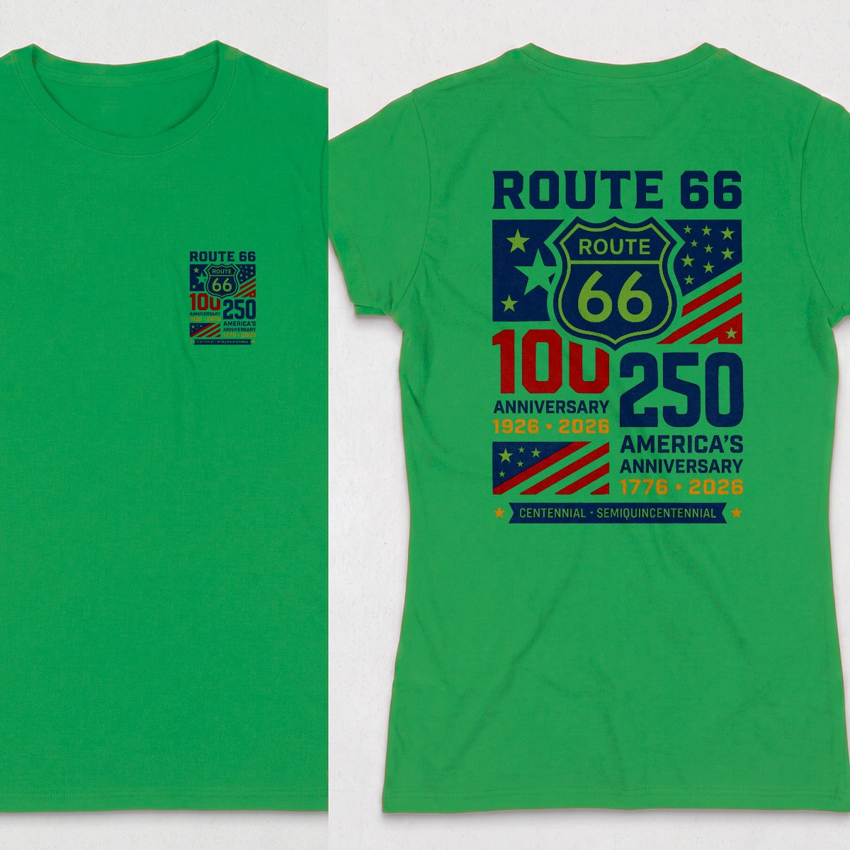 Irish Green | Front & Back