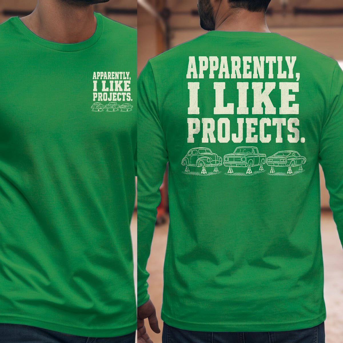Irish Green | Front & Back