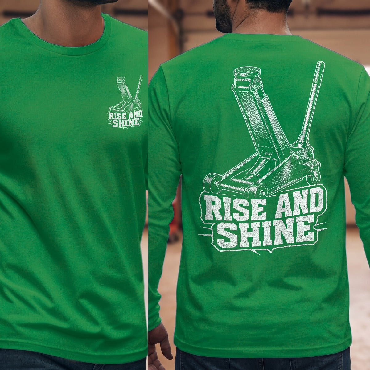 Irish Green | Front & Back