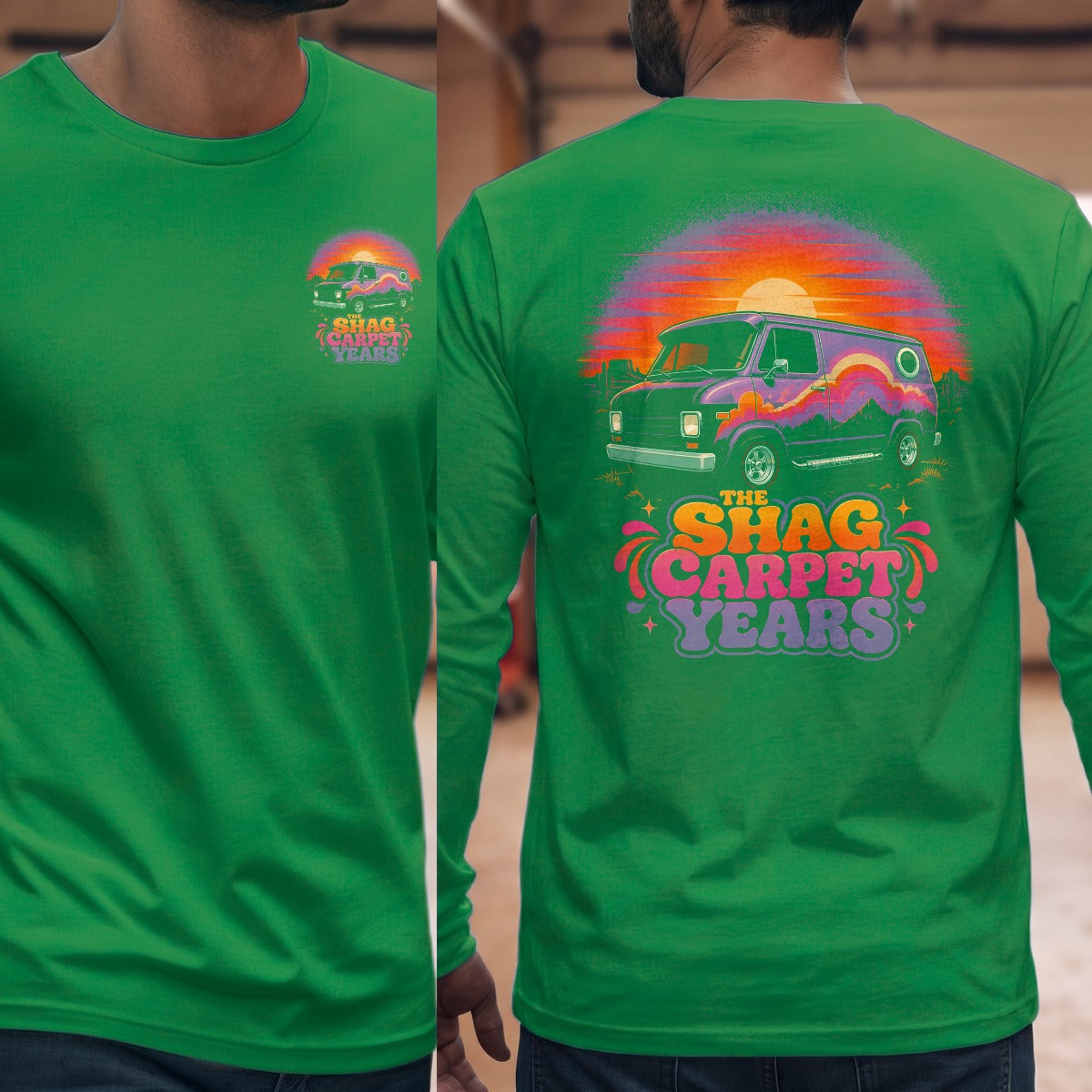 Irish Green | Front & Back