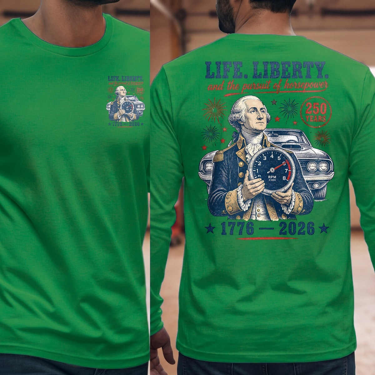 Irish Green | Front & Back