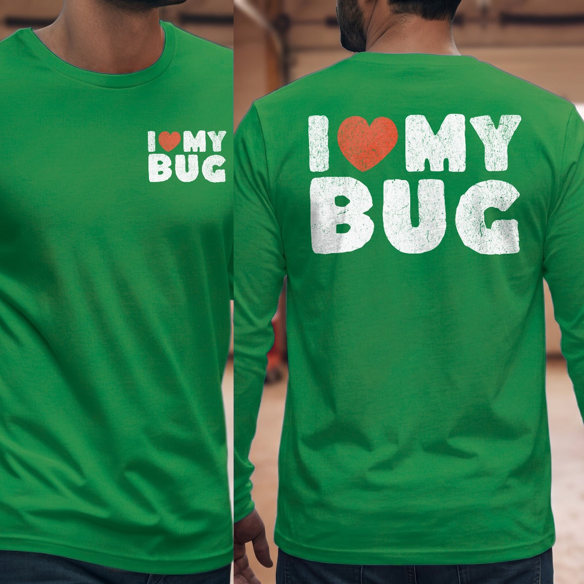 Irish Green | Front & Back