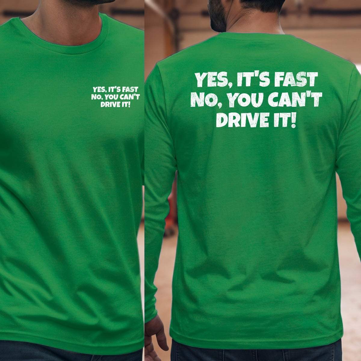 Irish Green | Front & Back