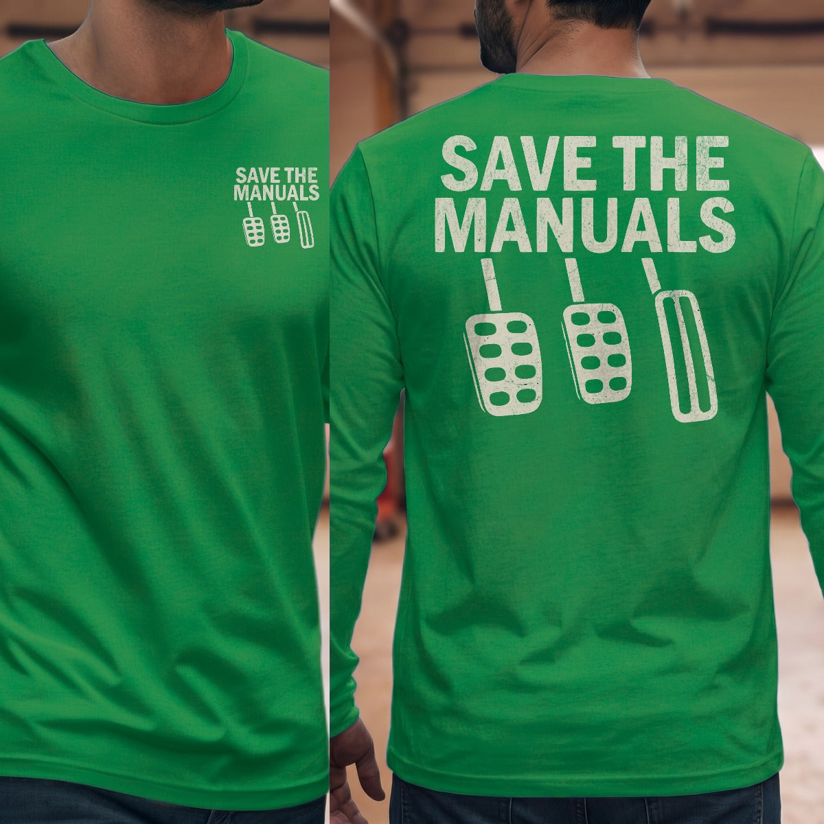 Irish Green | Front & Back