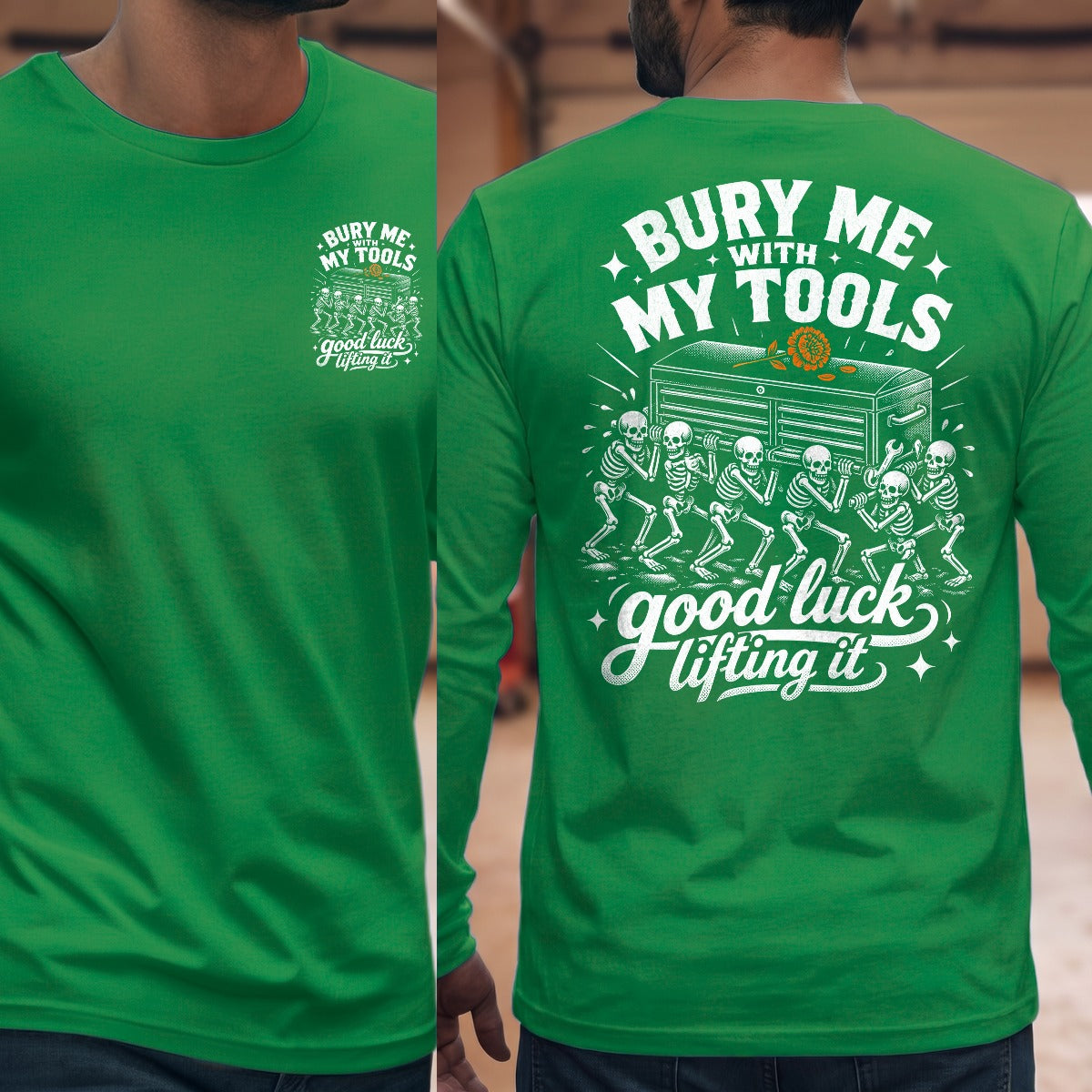 Irish Green | Front & Back