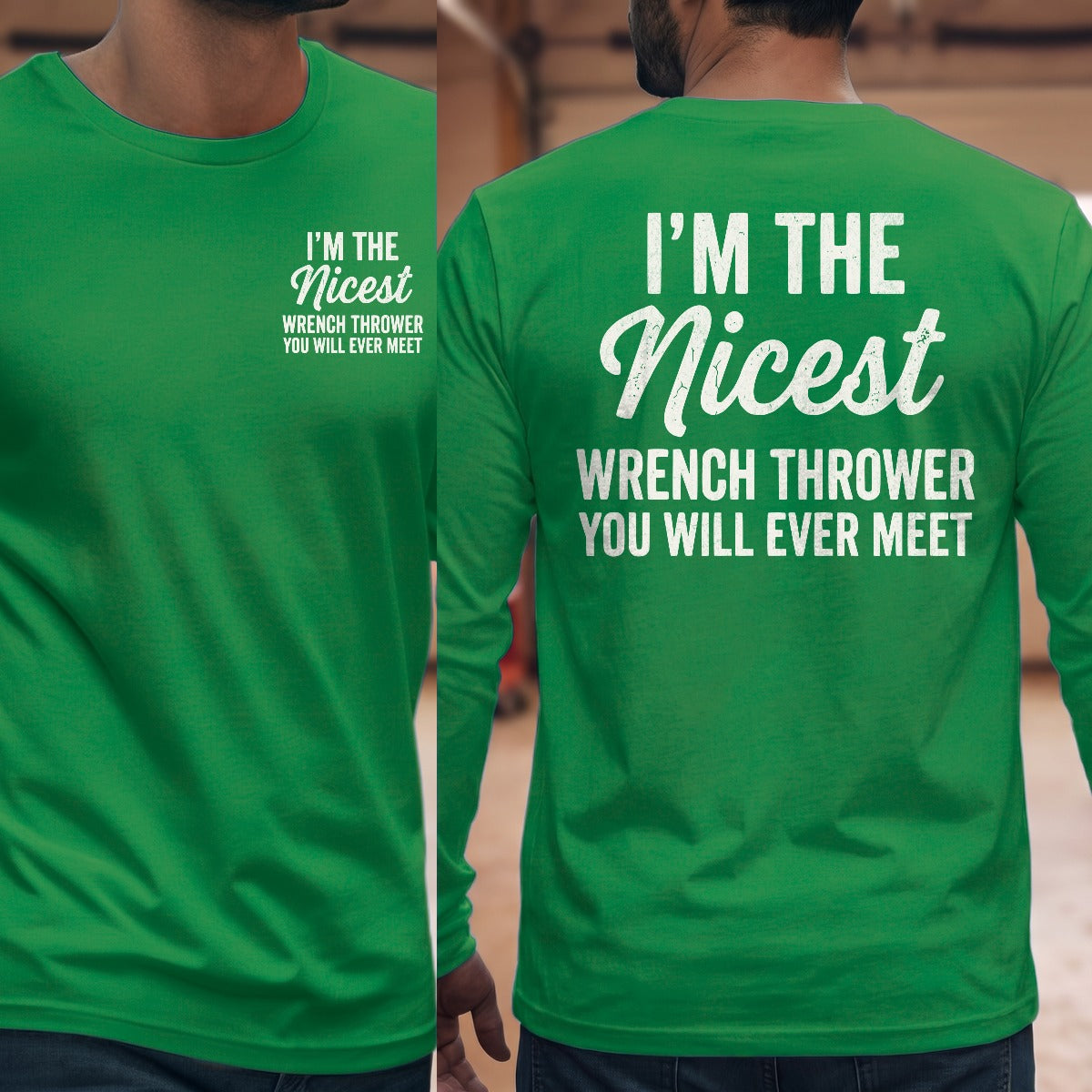Irish Green | Front & Back