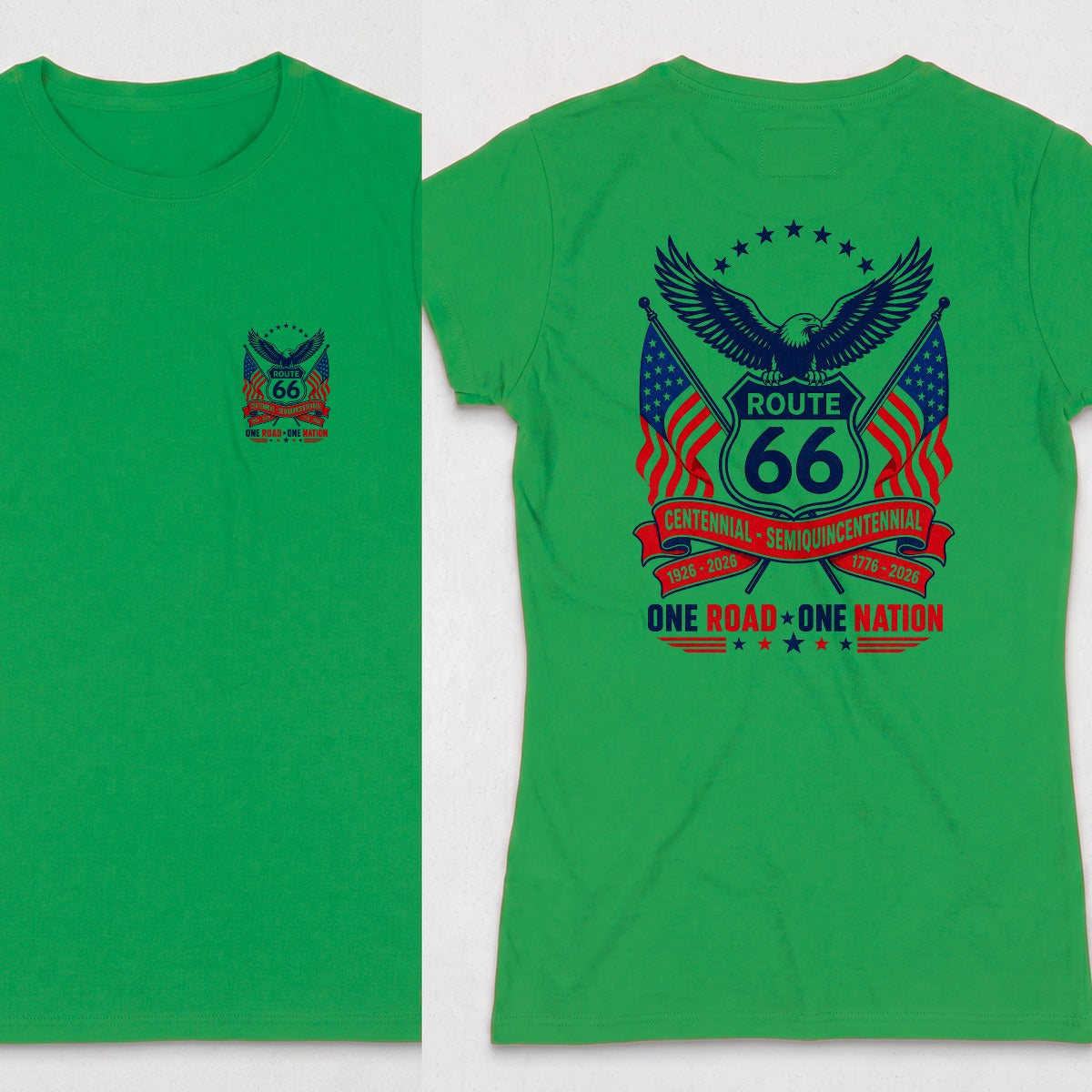 Irish Green | Front & Back