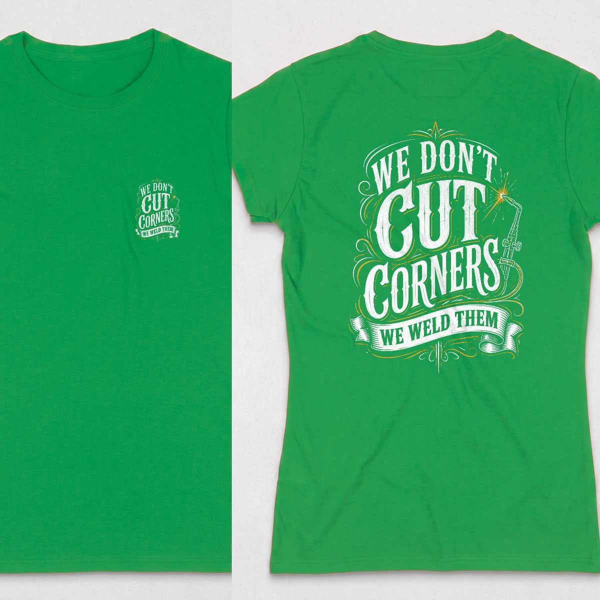 Irish Green | Front & Back