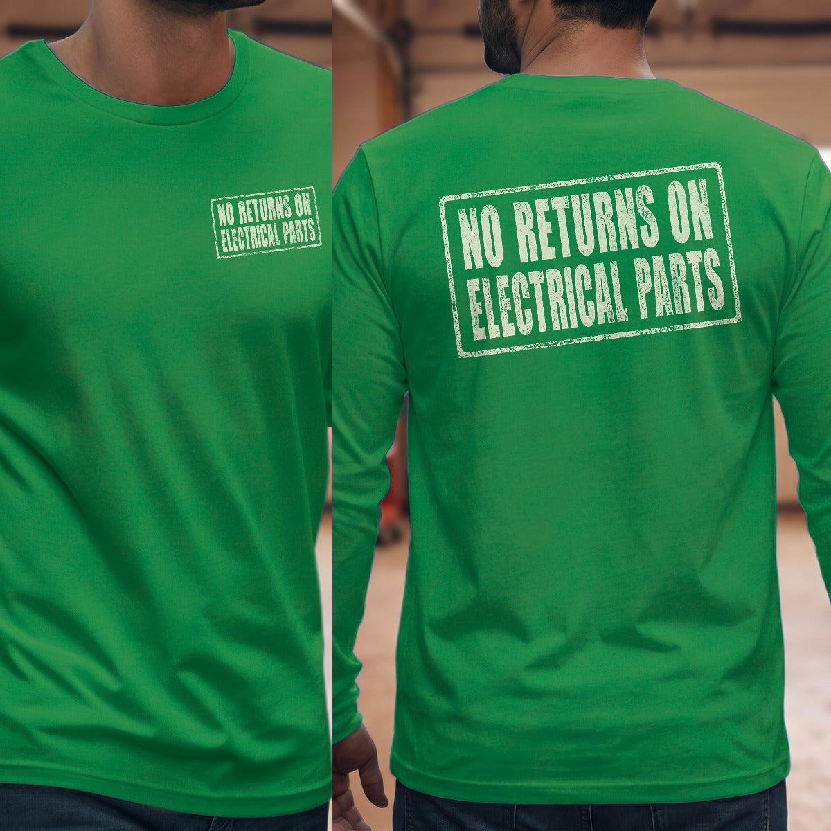 Irish Green | Front & Back