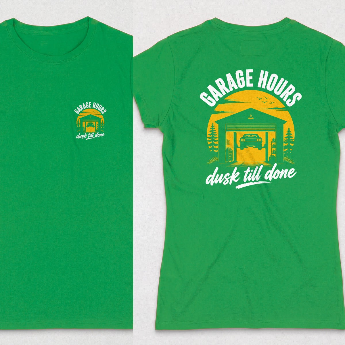 Irish Green | Front & Back
