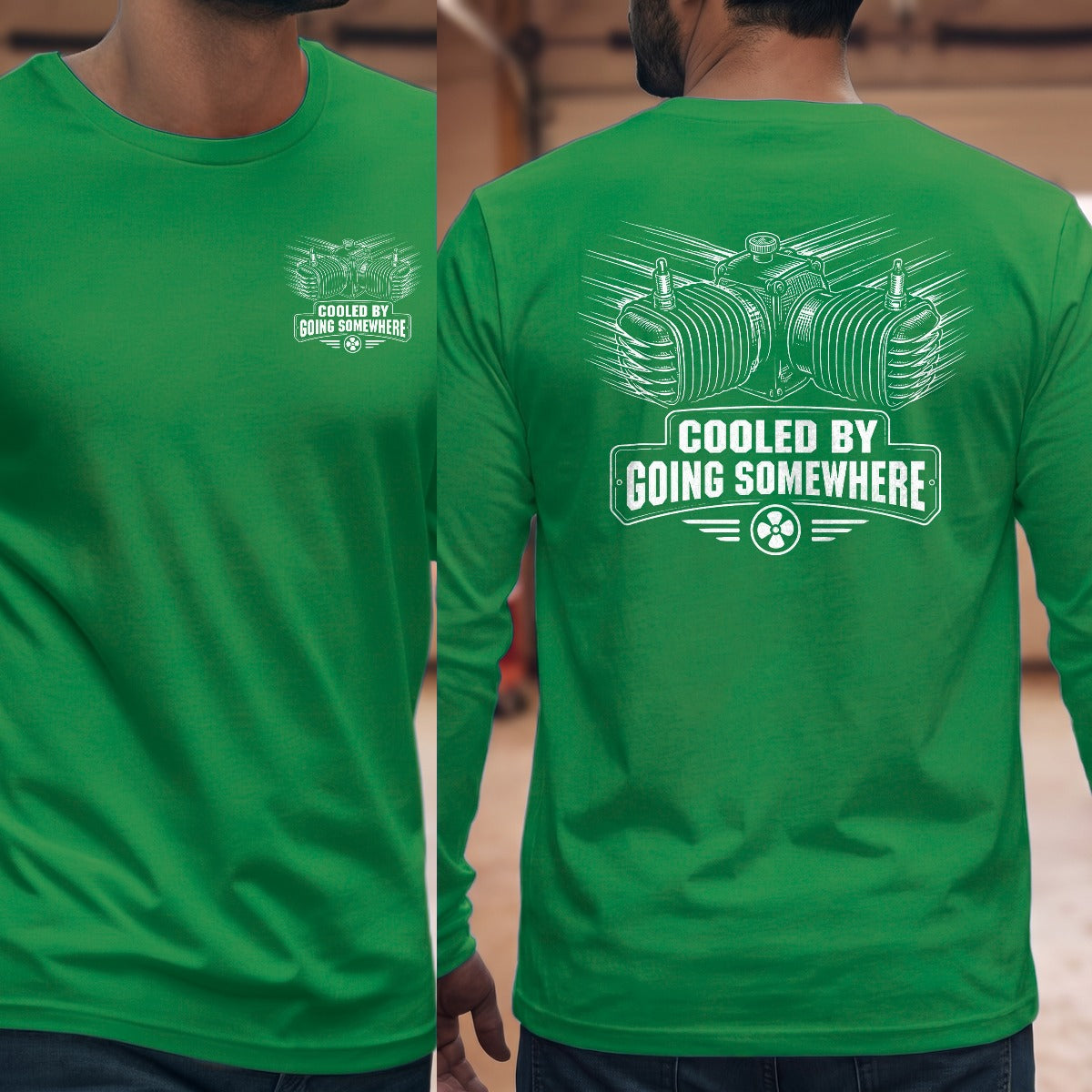 Irish Green | Front & Back
