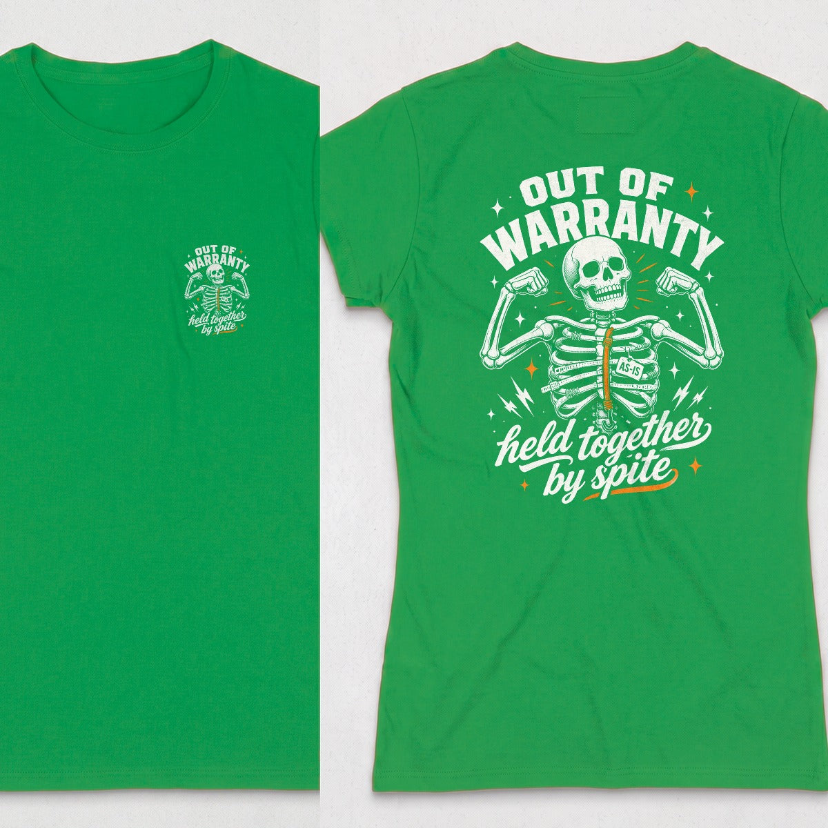 Irish Green | Front & Back