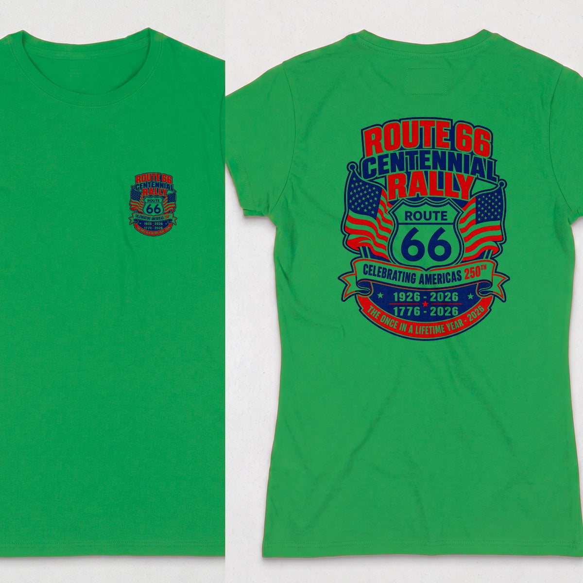 Irish Green | Front & Back