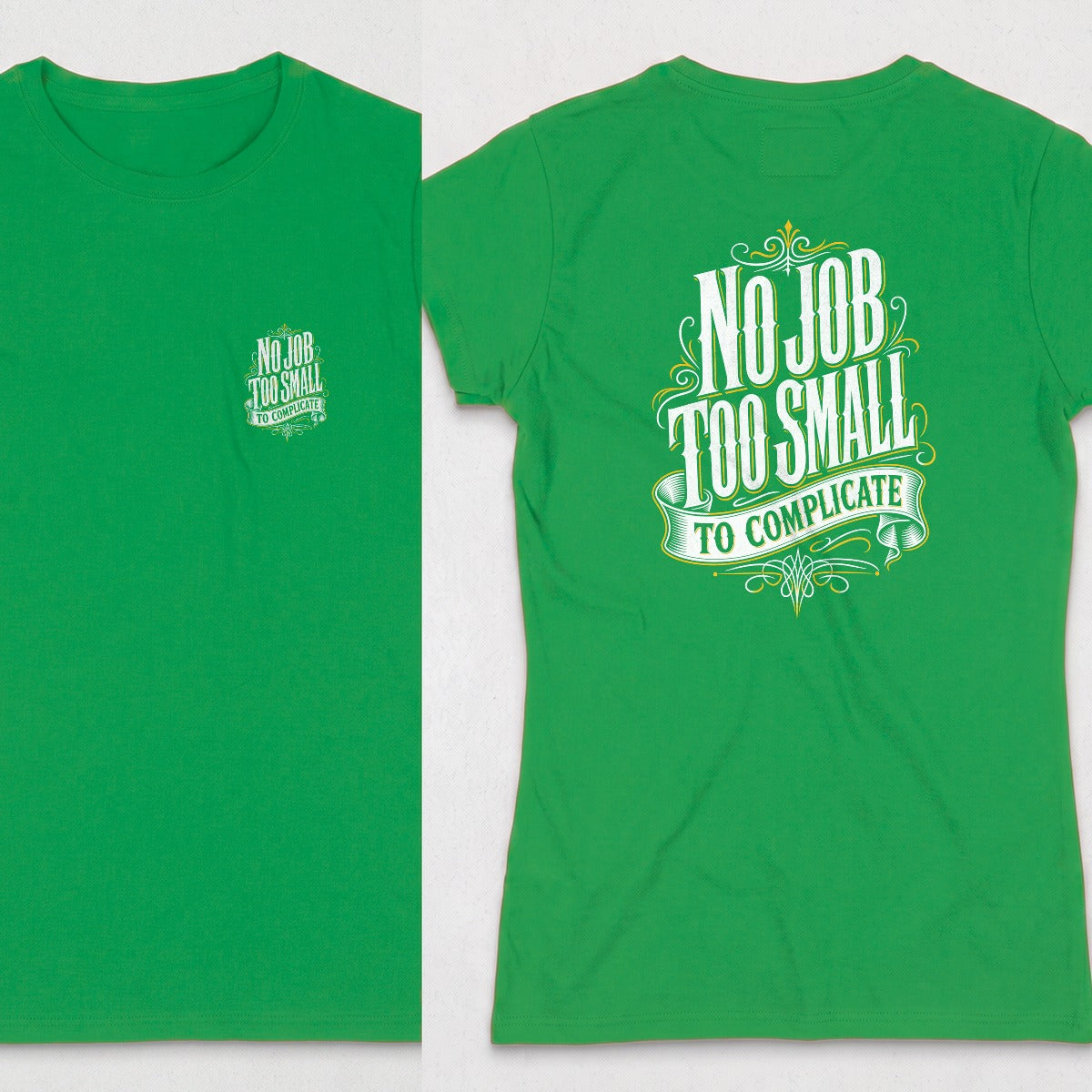 Irish Green | Front & Back
