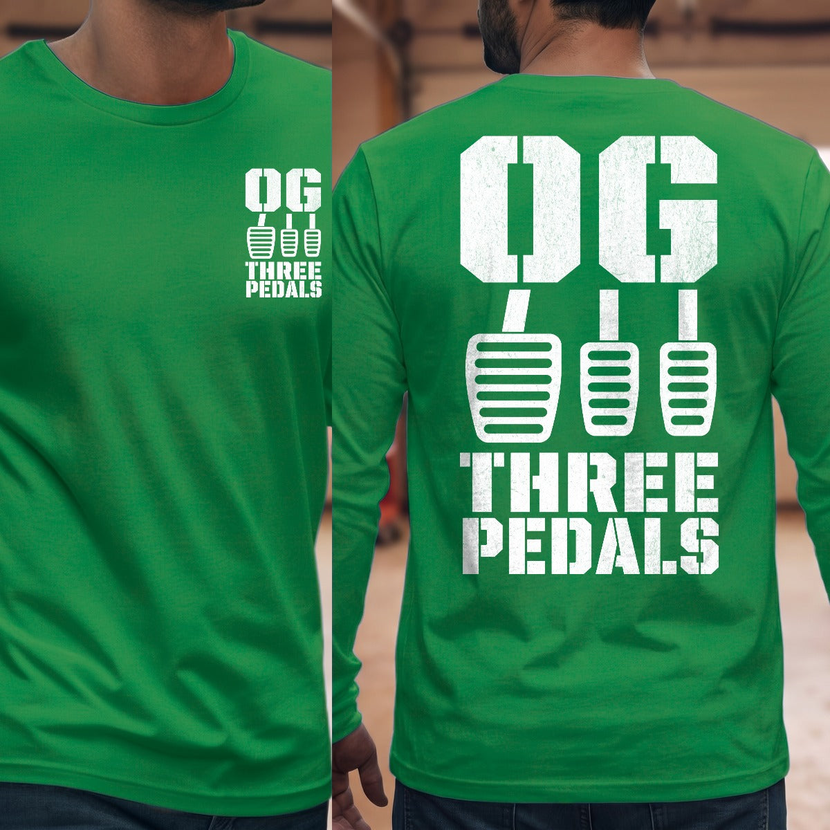Irish Green | Front & Back