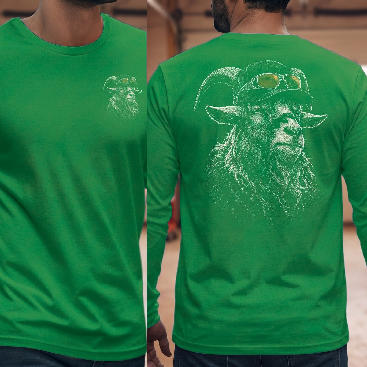 Irish Green | Front & Back