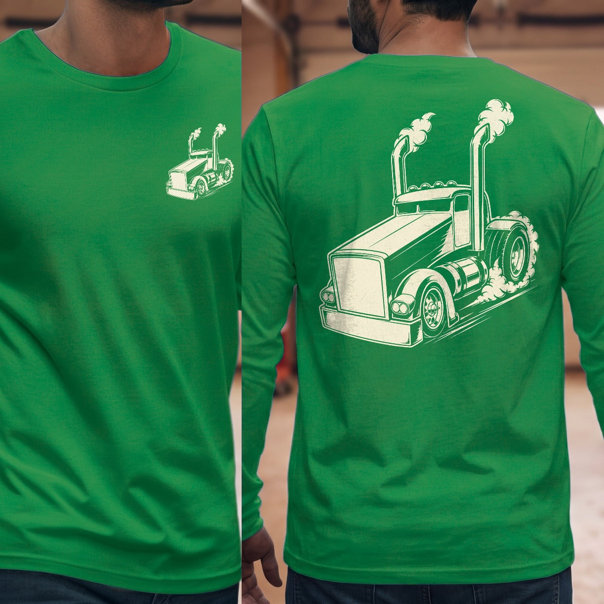 Irish Green | Front & Back
