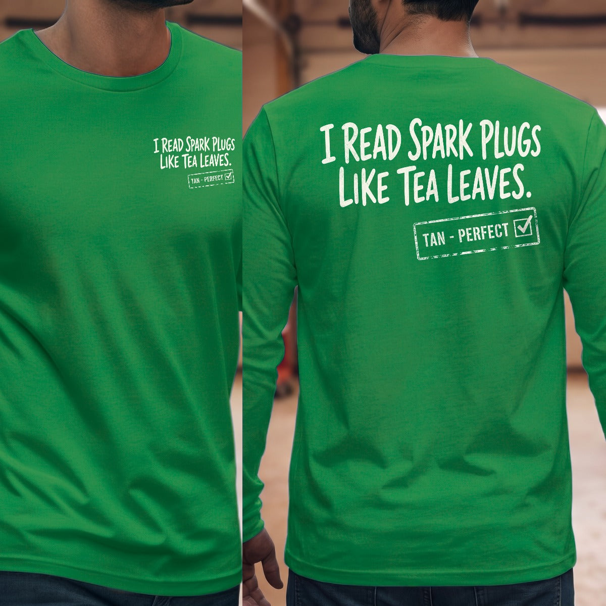 Irish Green | Front & Back