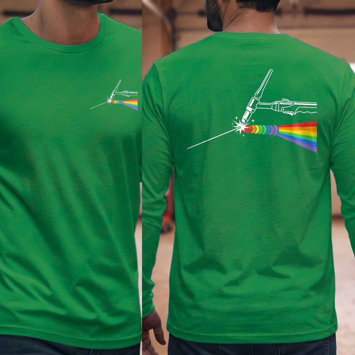 Irish Green | Front & Back