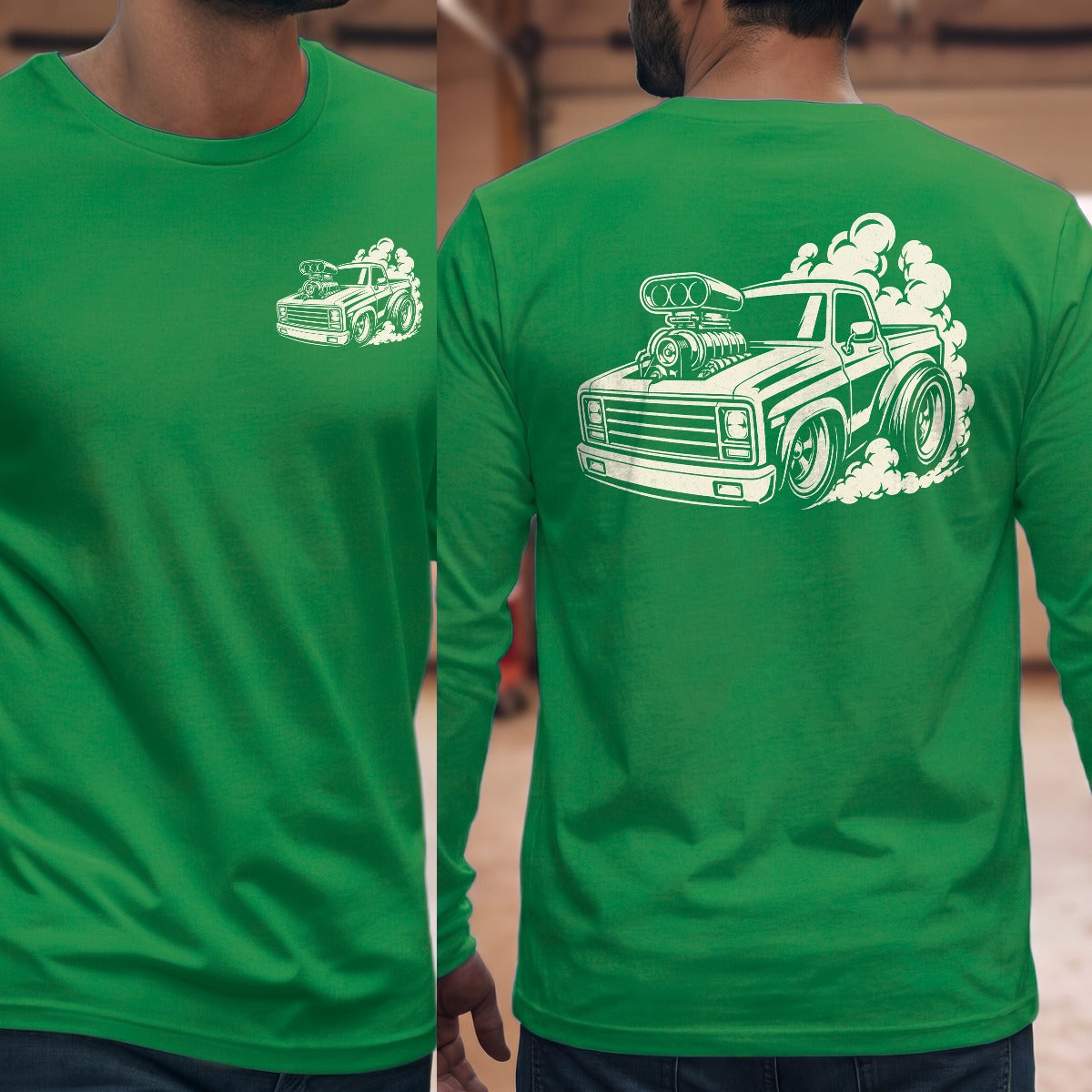 Irish Green | Front & Back