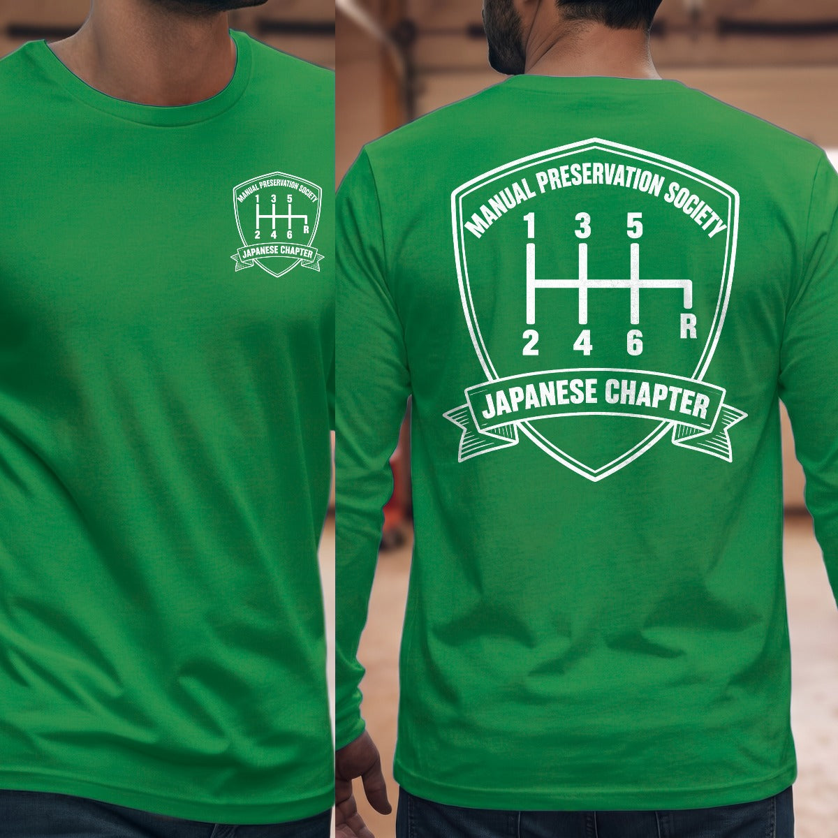 Irish Green | Front & Back