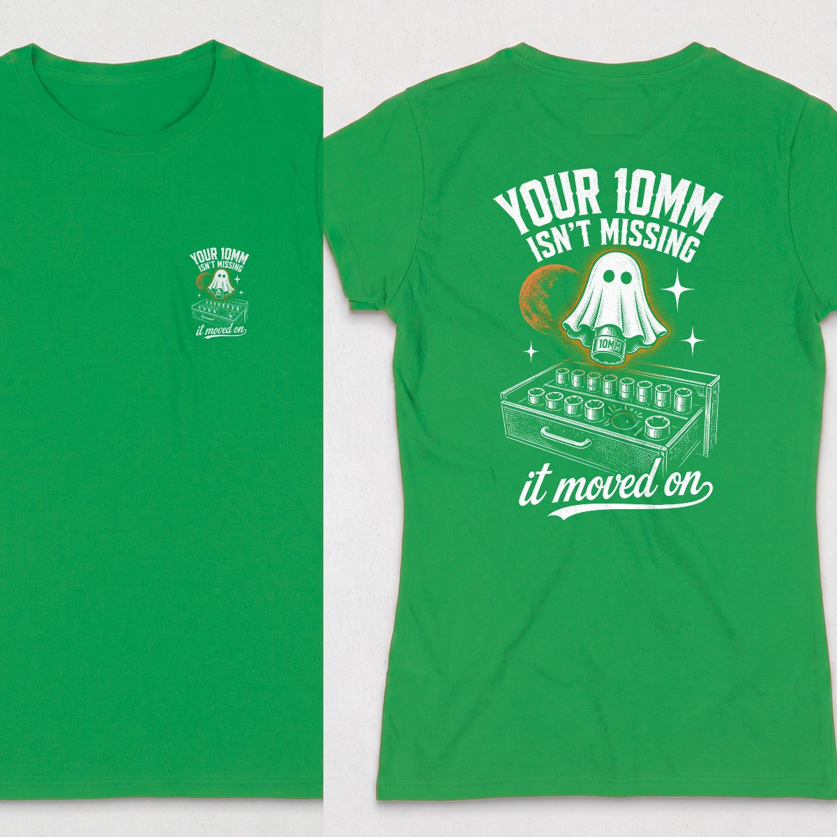 Irish Green | Front & Back