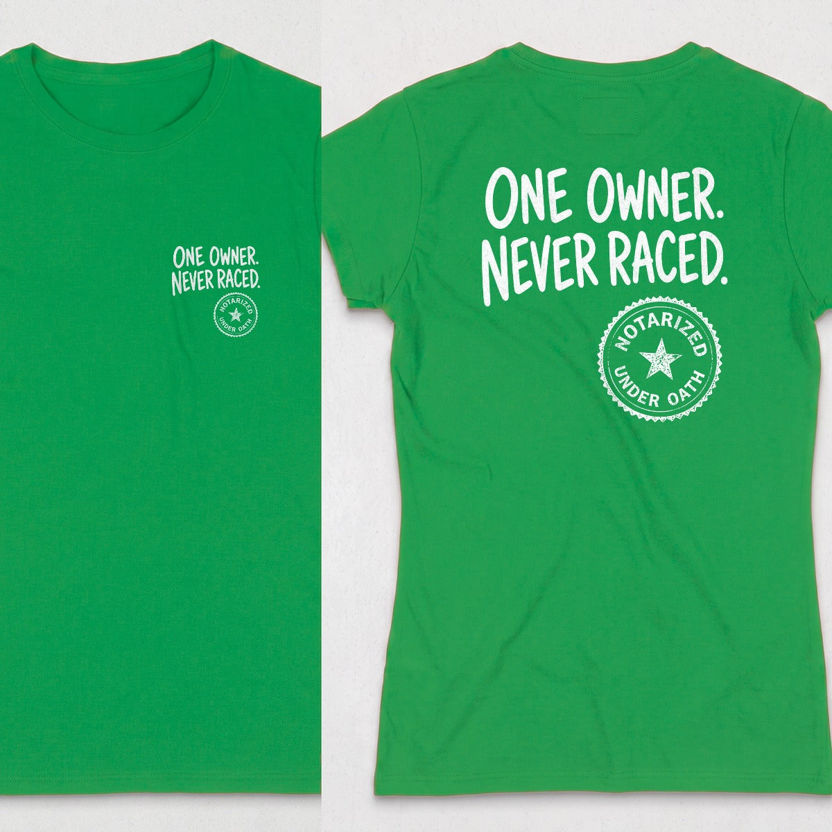 Irish Green | Front & Back