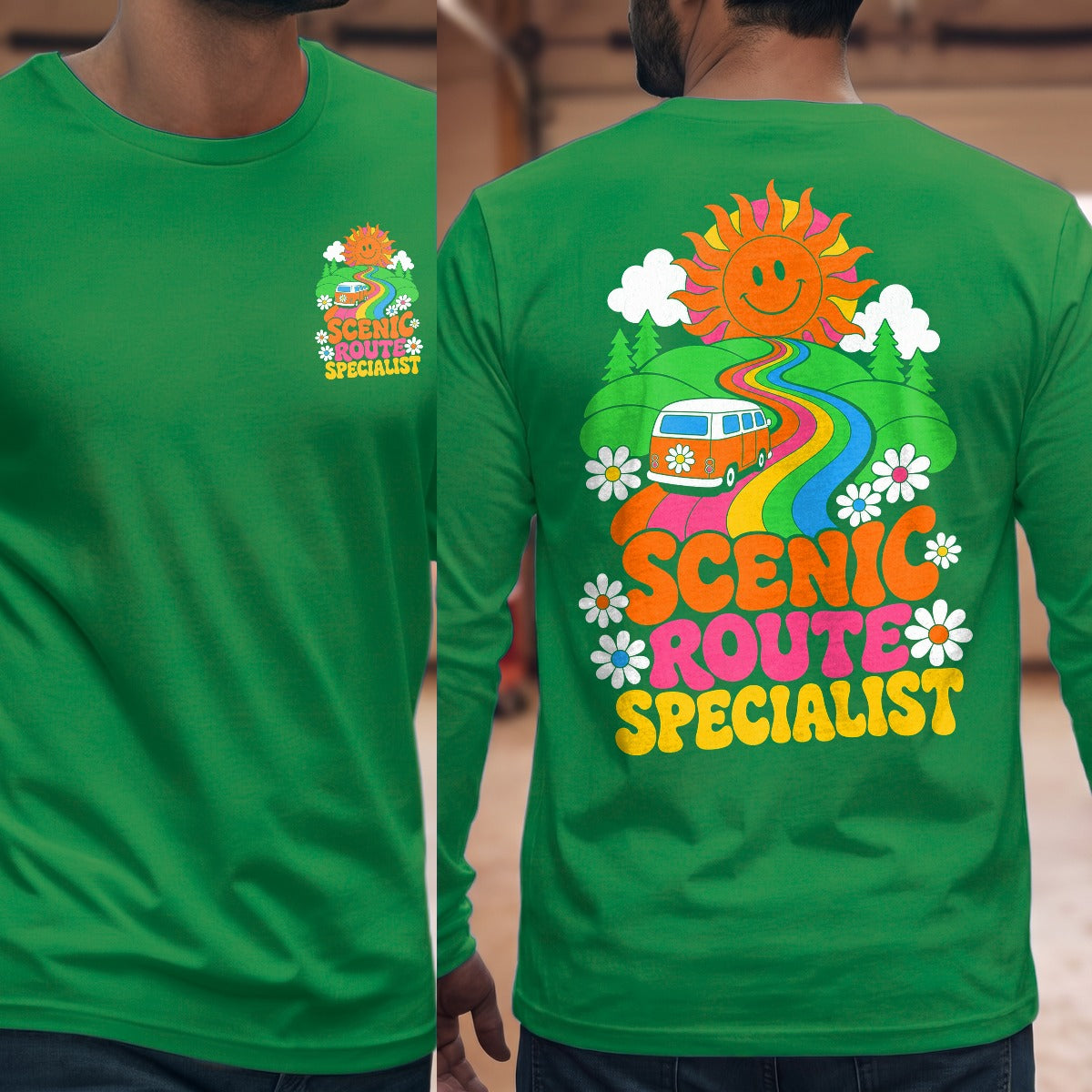 Irish Green | Front & Back