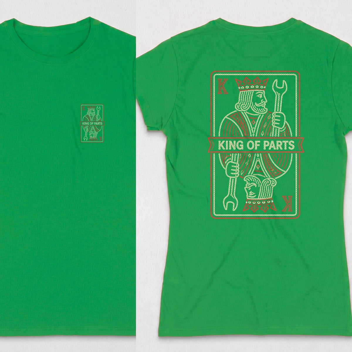 Irish Green | Front & Back