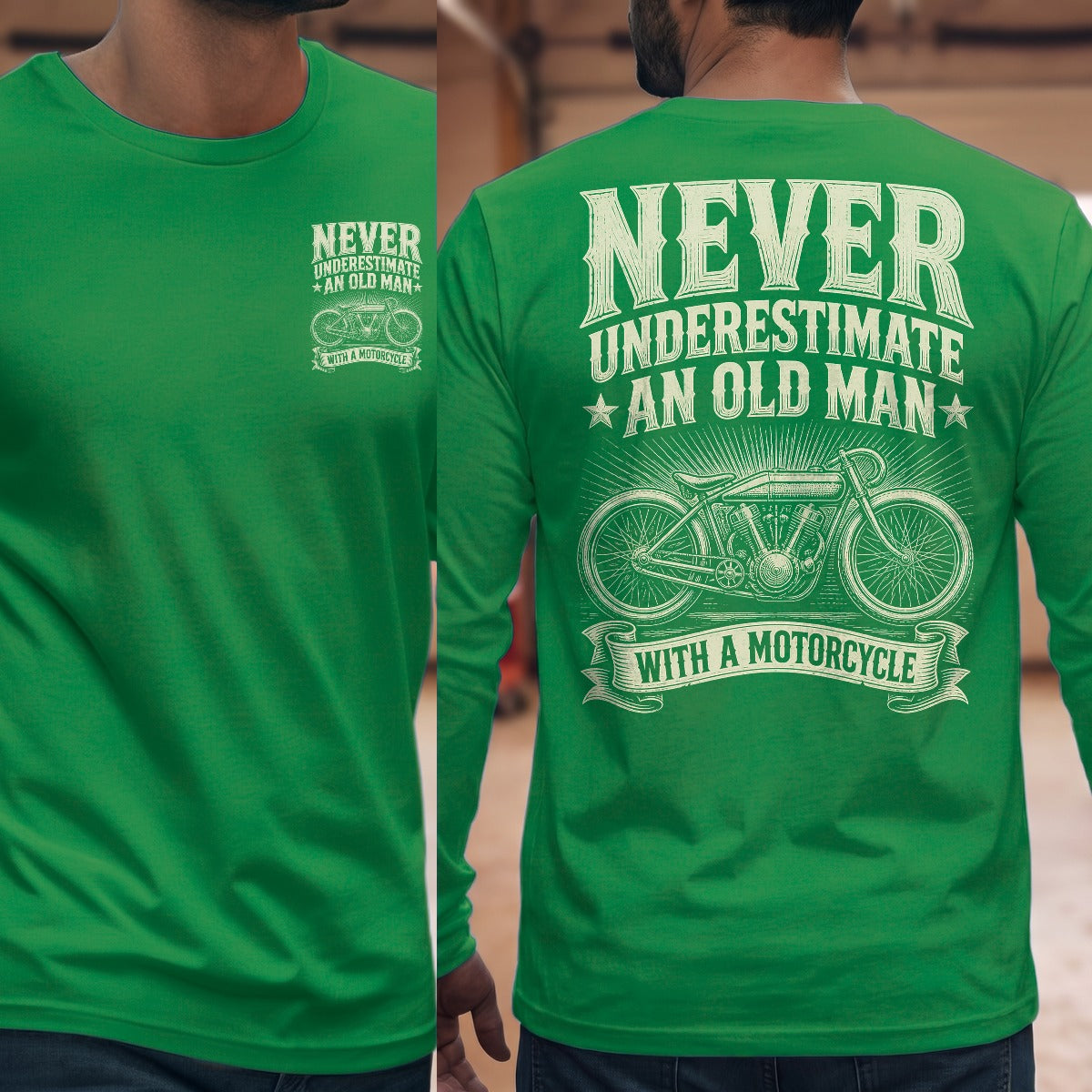 Irish Green | Front & Back
