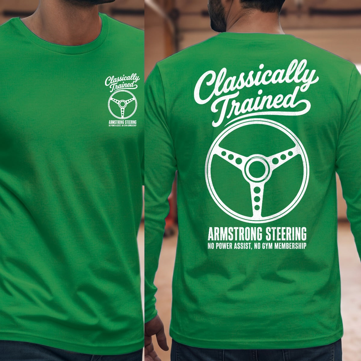 Irish Green | Front & Back