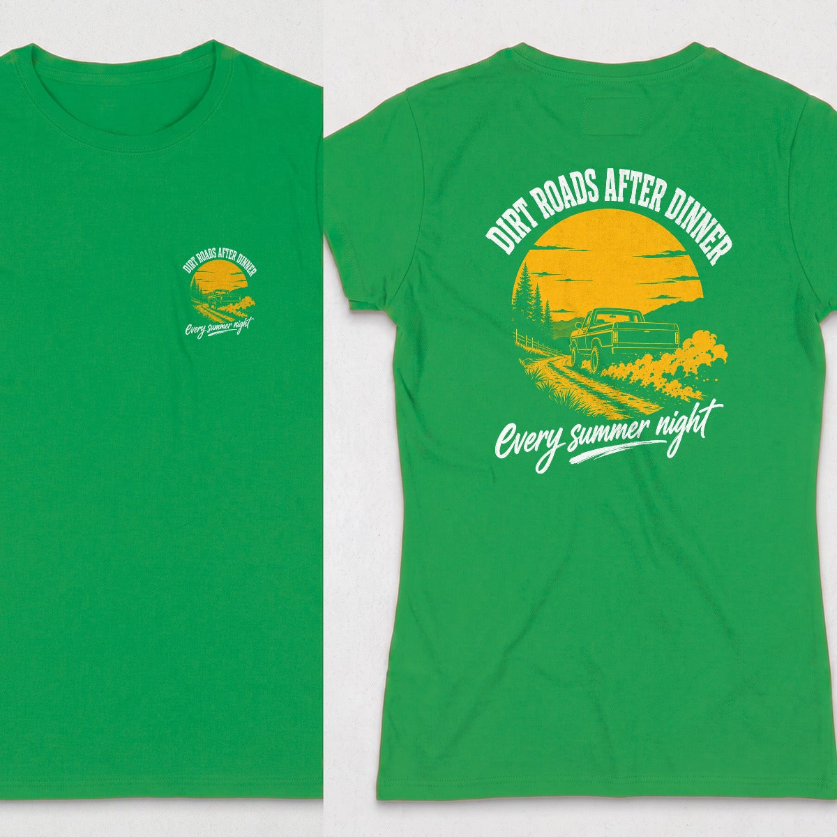 Irish Green | Front & Back
