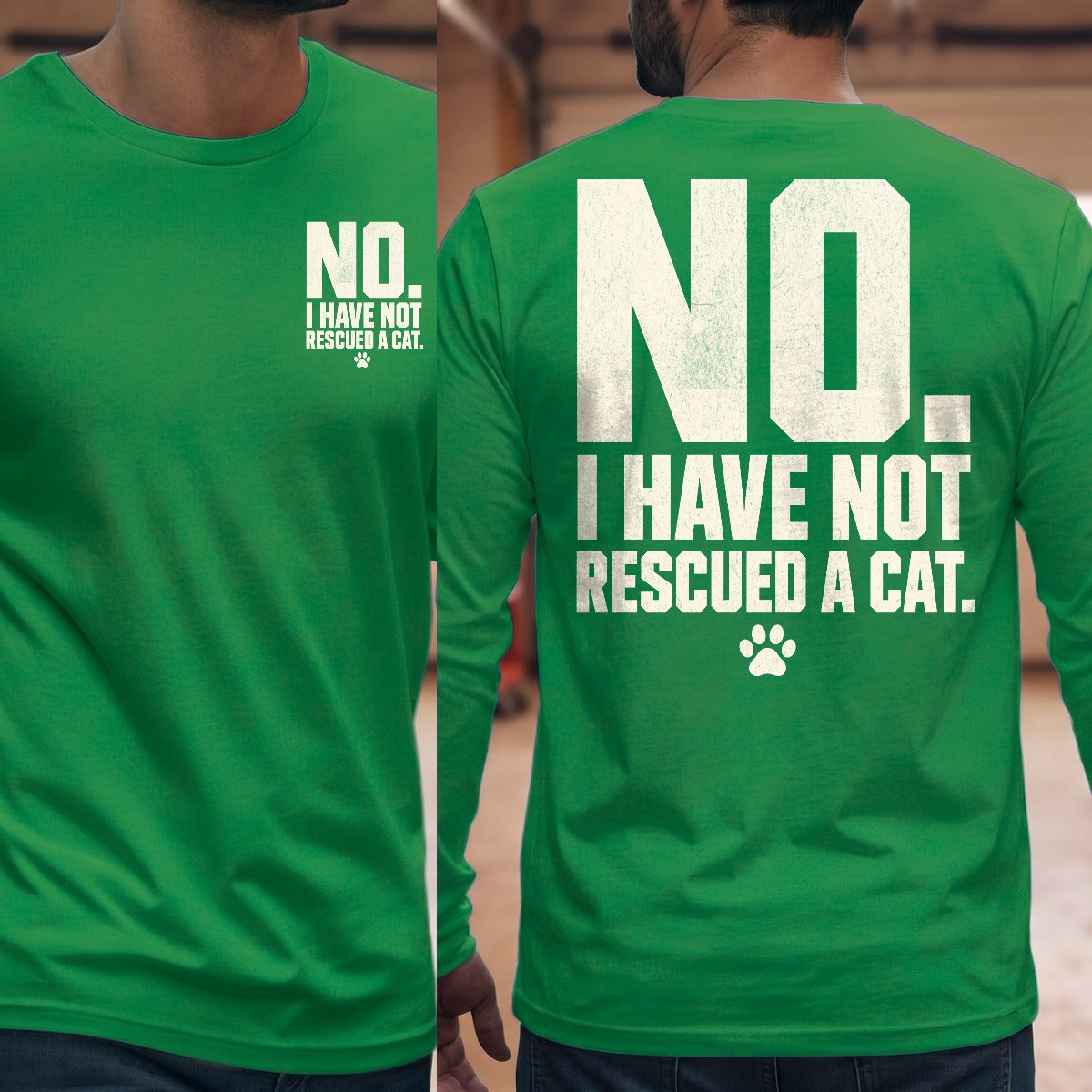 Irish Green | Front & Back