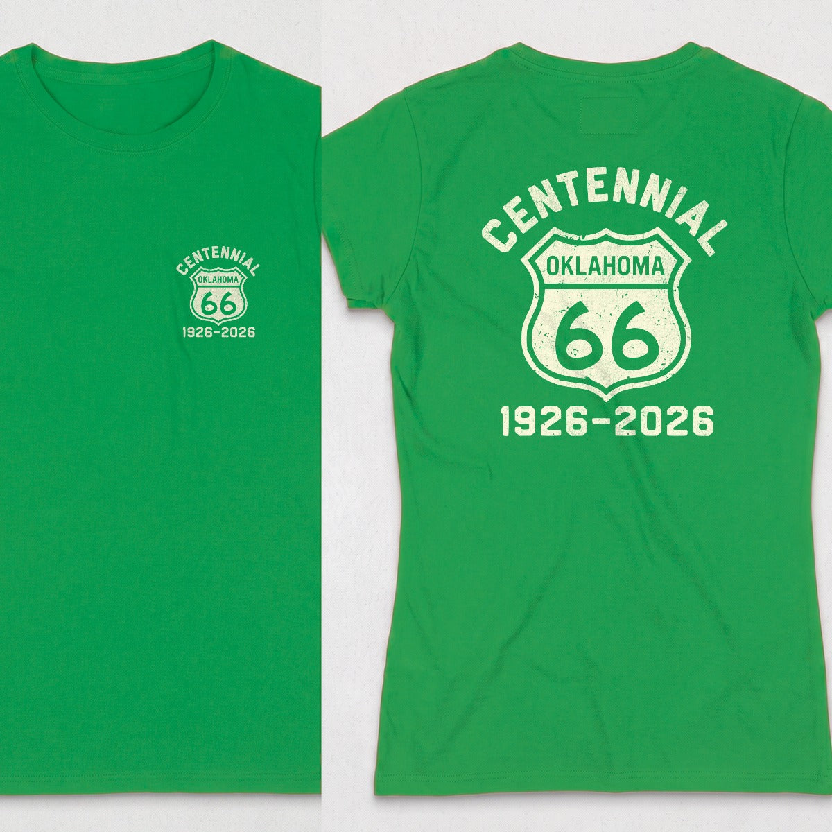 Irish Green | Front & Back
