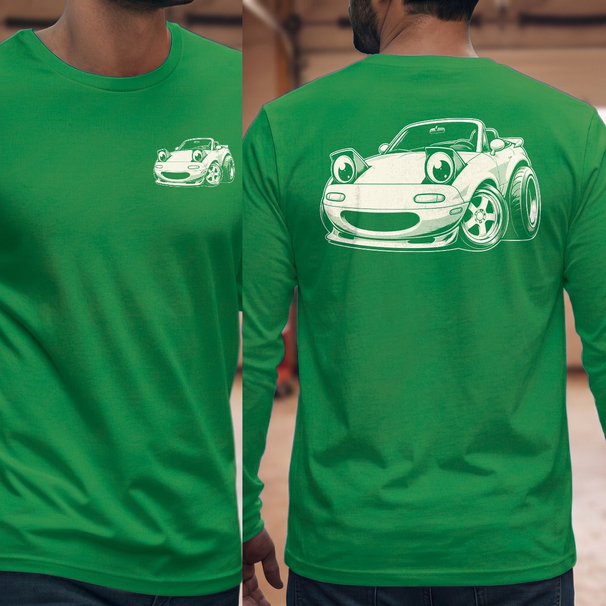 Irish Green | Front & Back