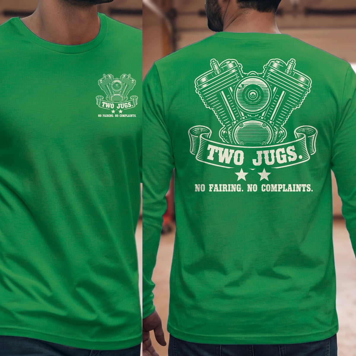 Irish Green | Front & Back