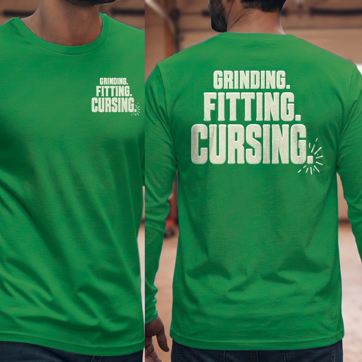 Irish Green | Front & Back