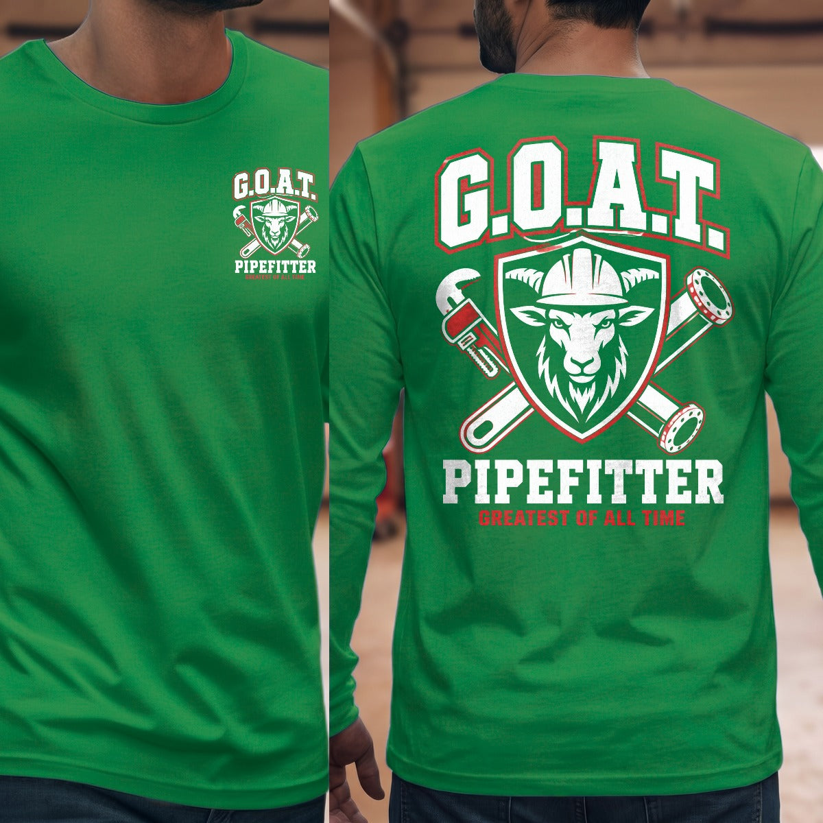 Irish Green | Front & Back