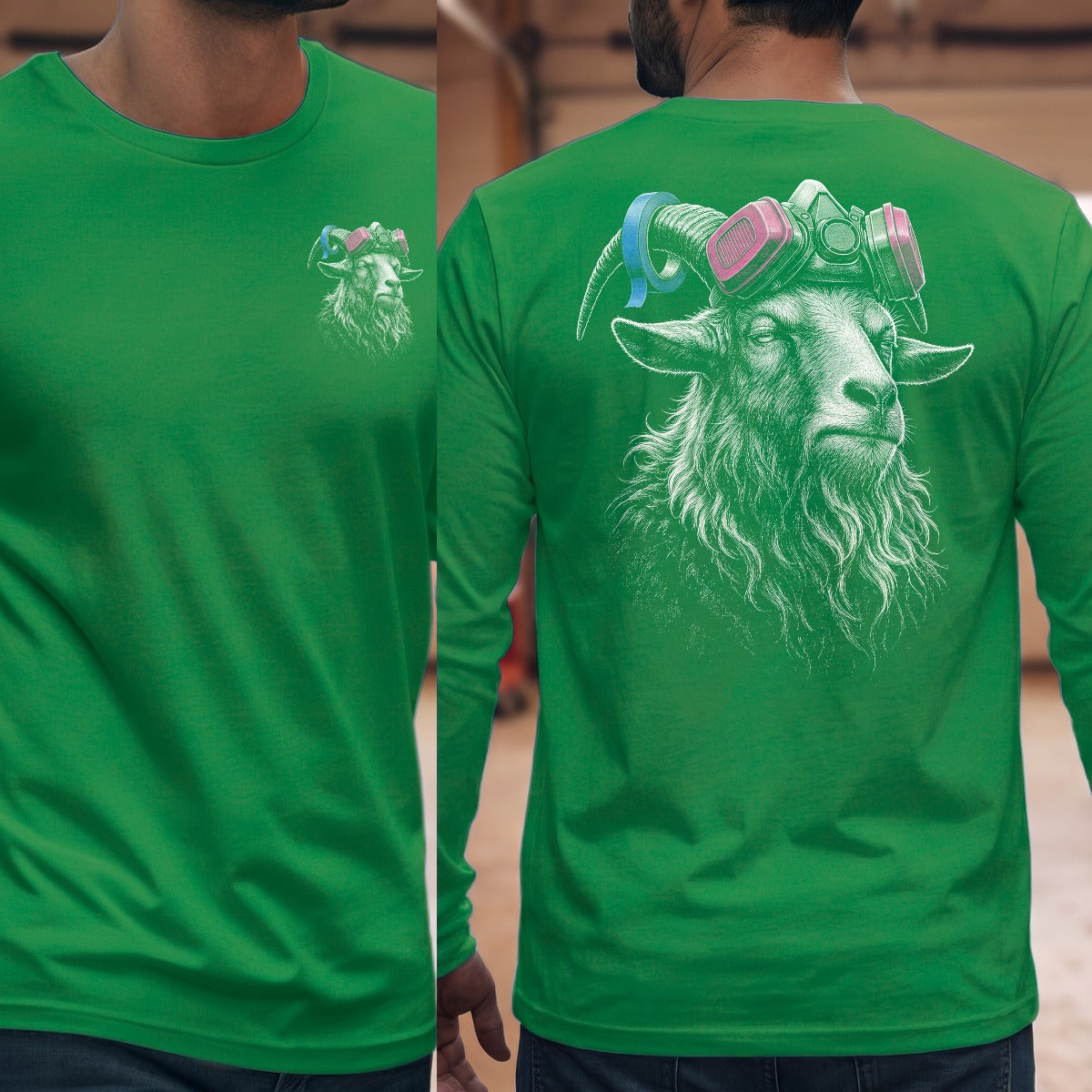 Irish Green | Front & Back