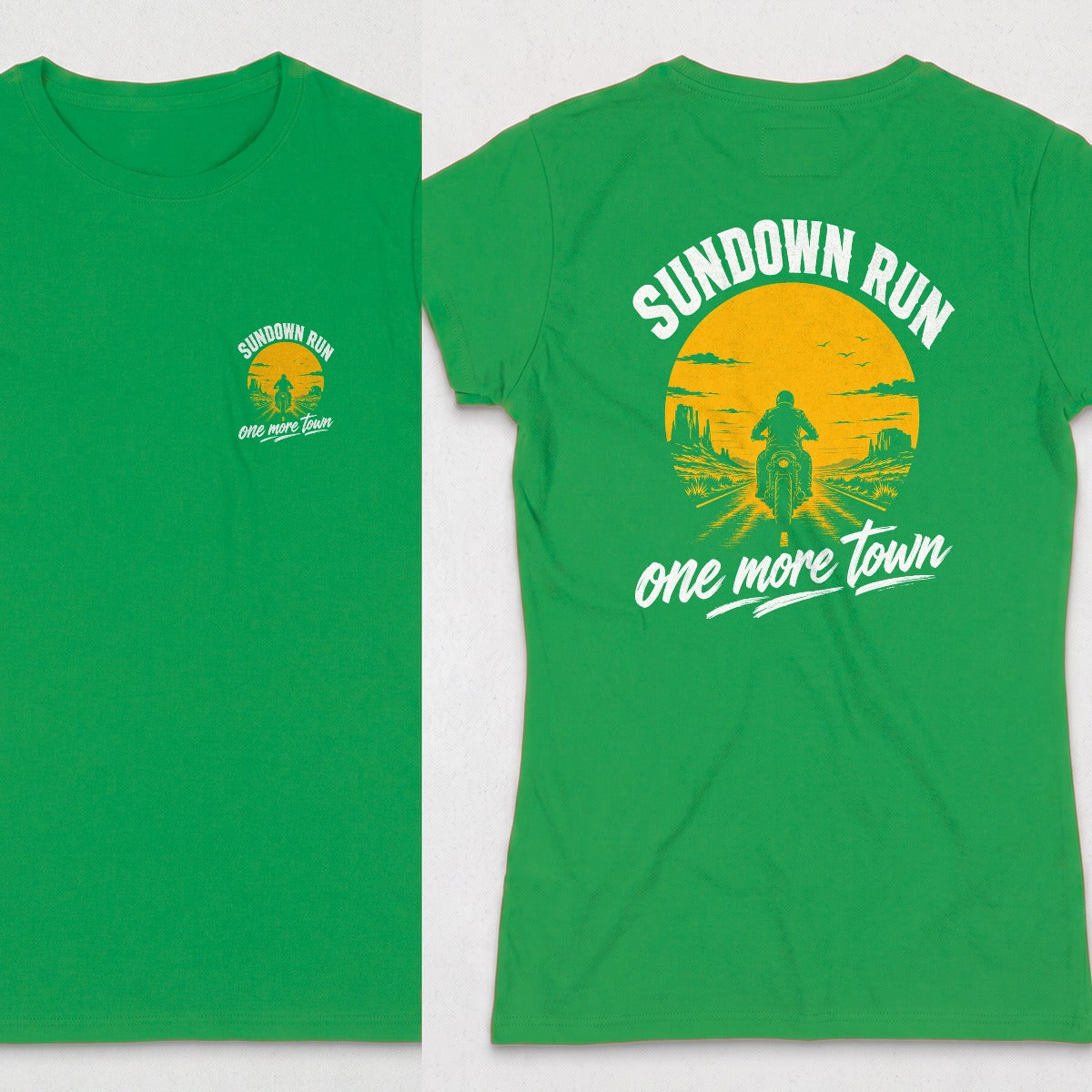 Irish Green | Front & Back