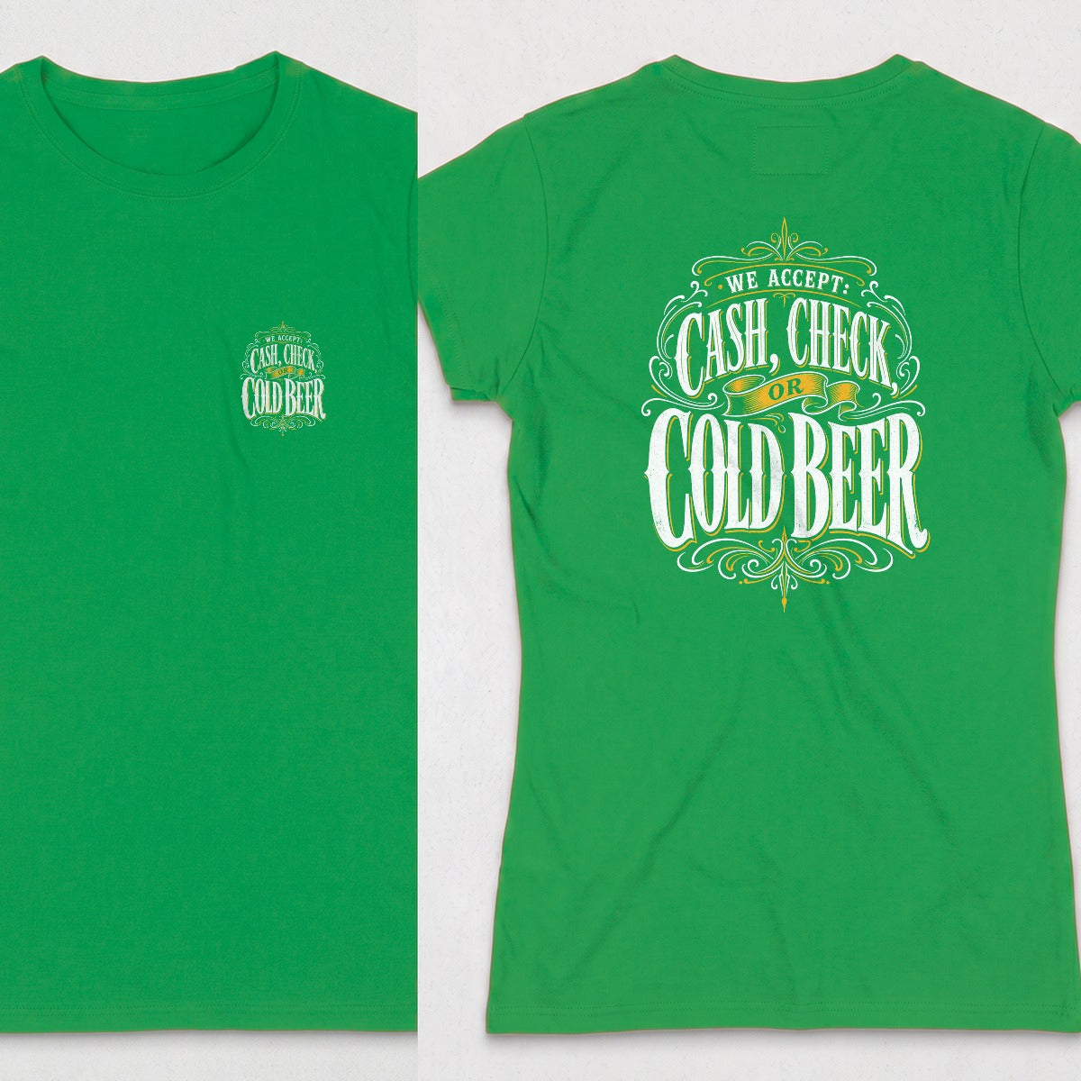 Irish Green | Front & Back